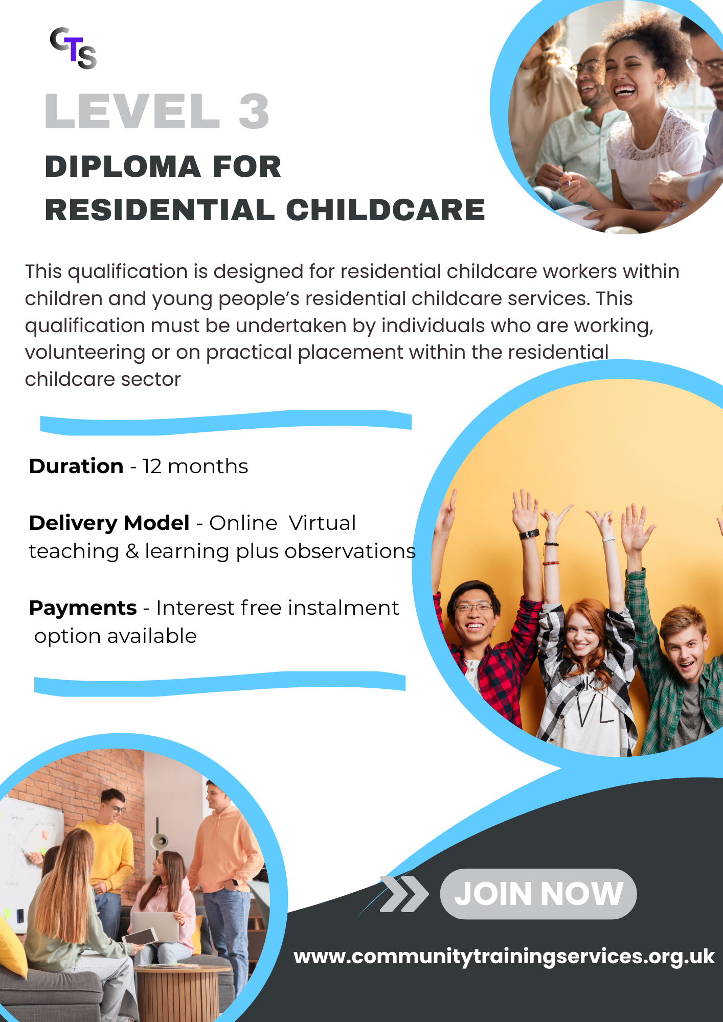 Level 3 Diploma in Residentail Childcare